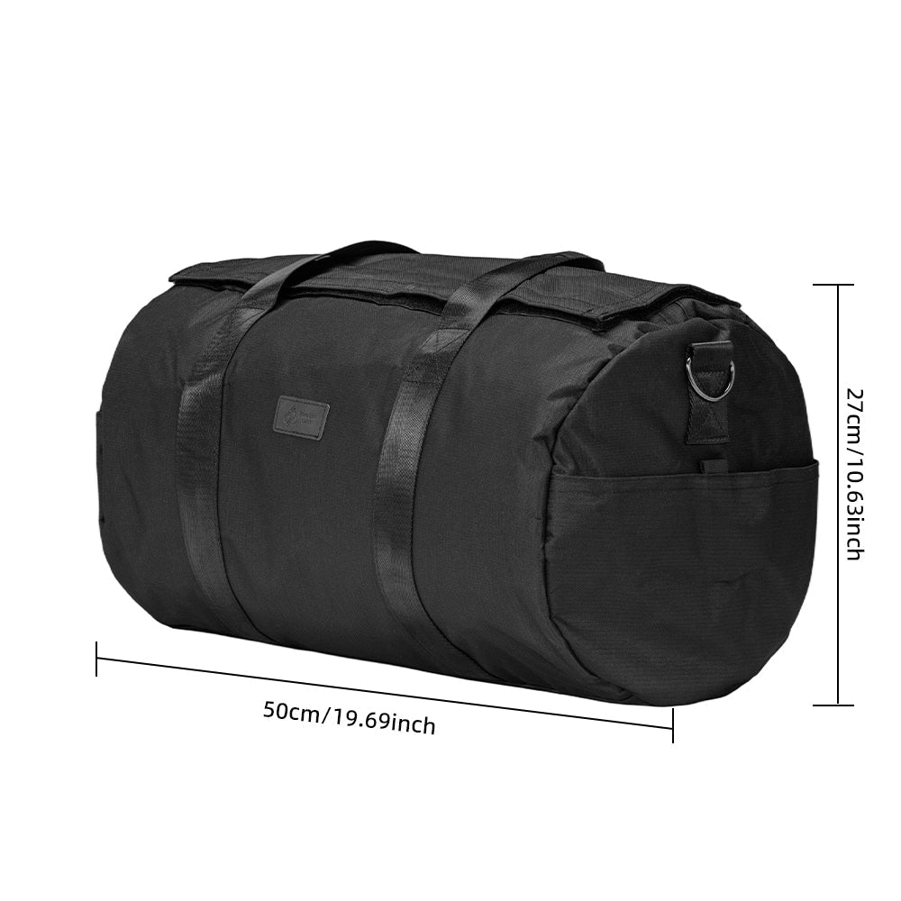 Essential Smell Proof Max Duffle Bag - Fashionable, Discreet + Hidden Lock (FireBar Labs x PBAL) Safely Fashion Powered by FireBar Labs