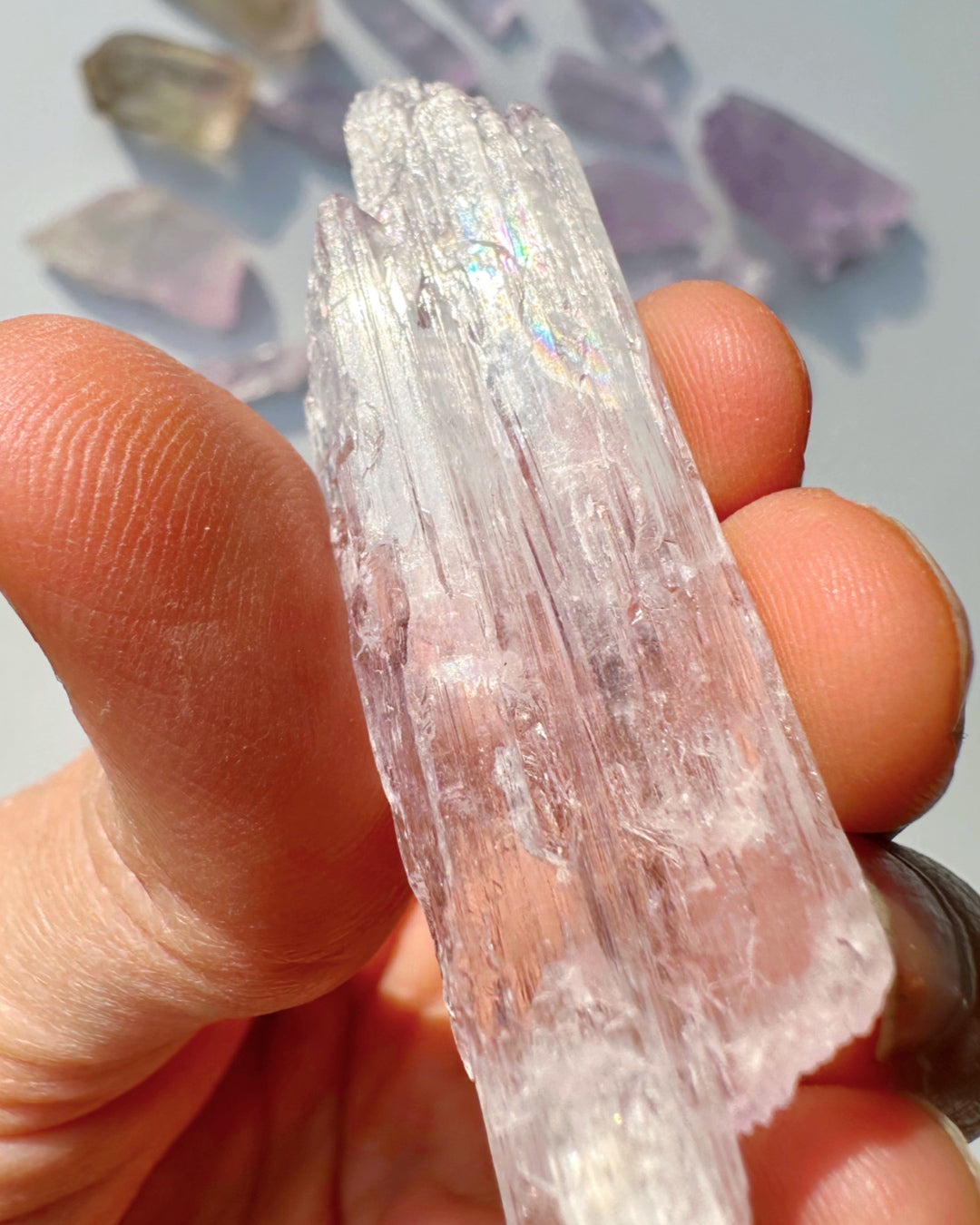 Raw Kunzite Baltic Mermaid