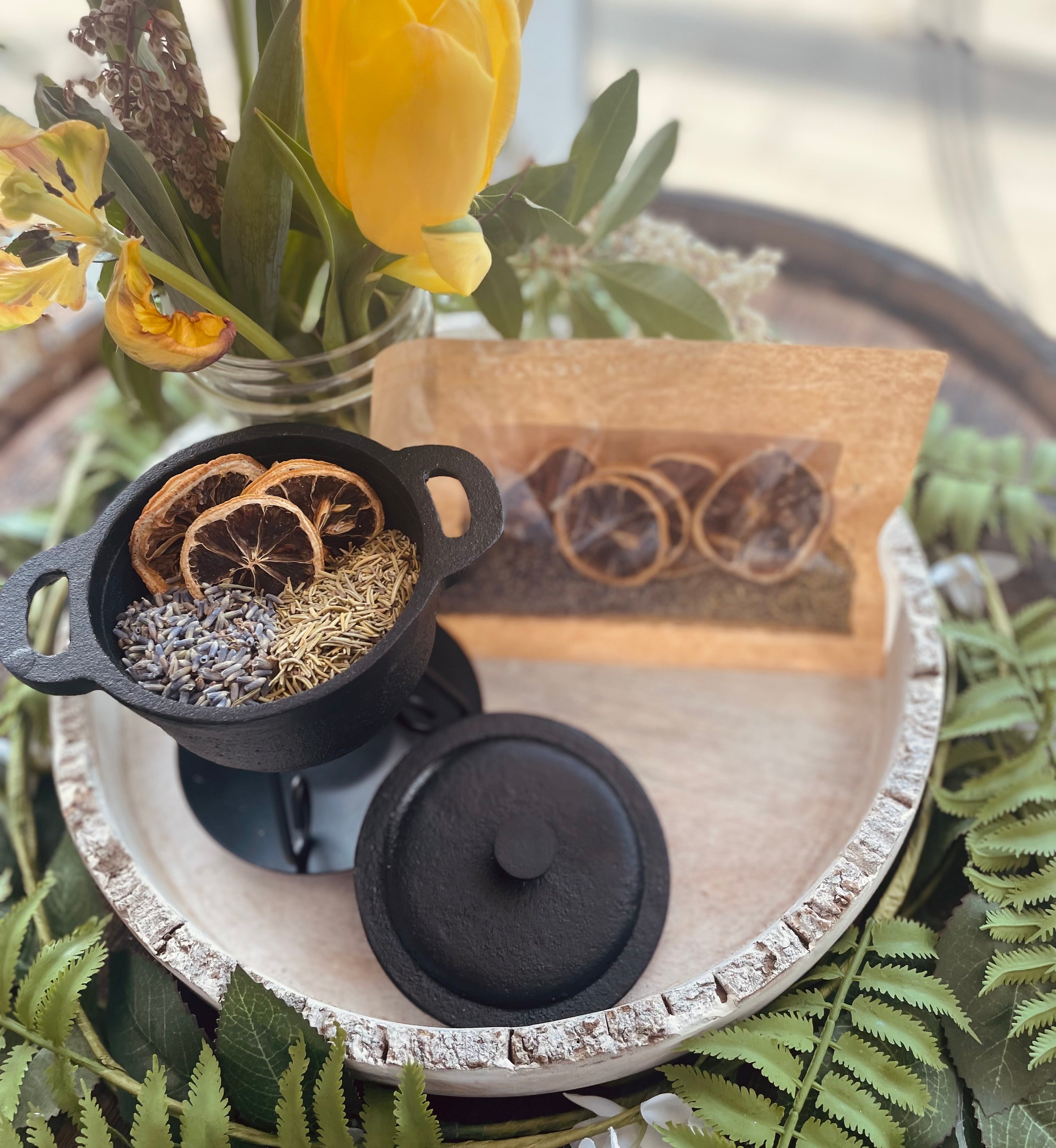 Happiness Simmer Pot Blend Sage & Stone Apothecary