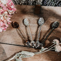 Intention Stirring Crystal Spoon | Manifestation & Ritual Tool Spill The Tea Sis Apothecary
