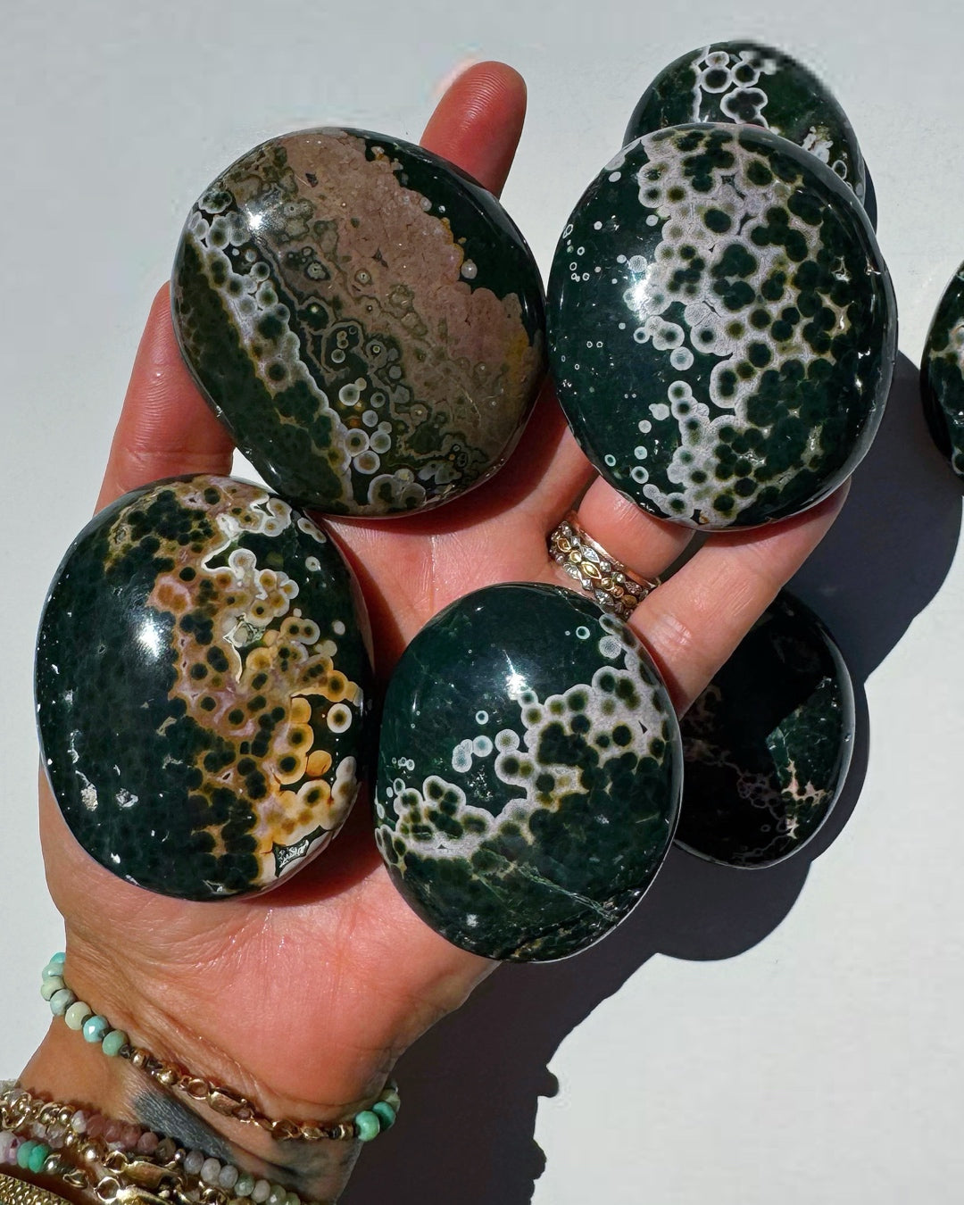 Ocean Jasper Palm Stones Baltic Mermaid