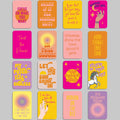Positivity and Manifestation Affirmation Cards, Deck of 16 RITZY ROSE