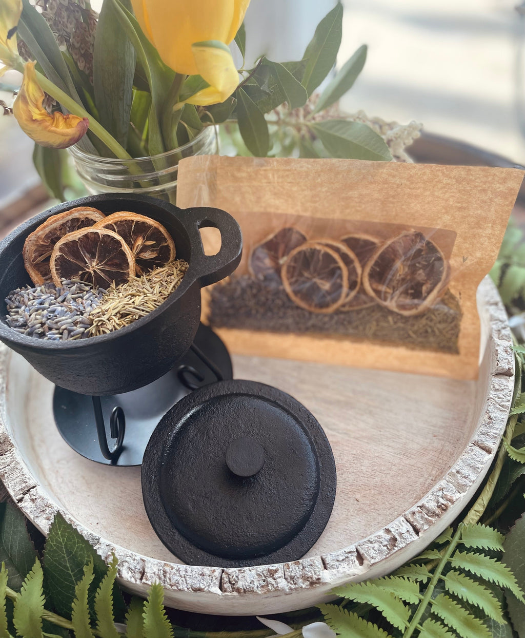Happiness Simmer Pot Blend Sage & Stone Apothecary
