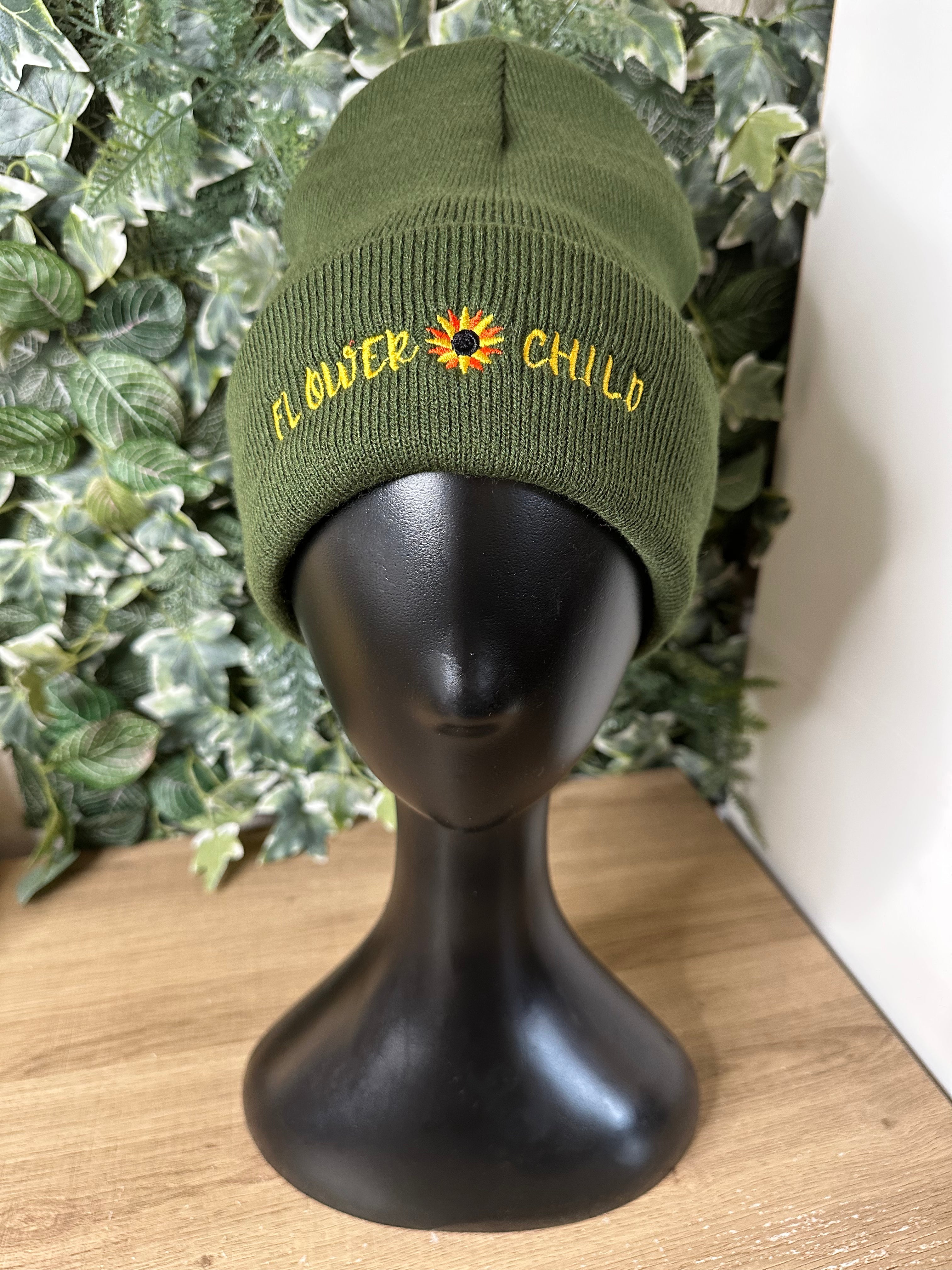 Satin Lined Beanies Flower Child Loc Care LLC