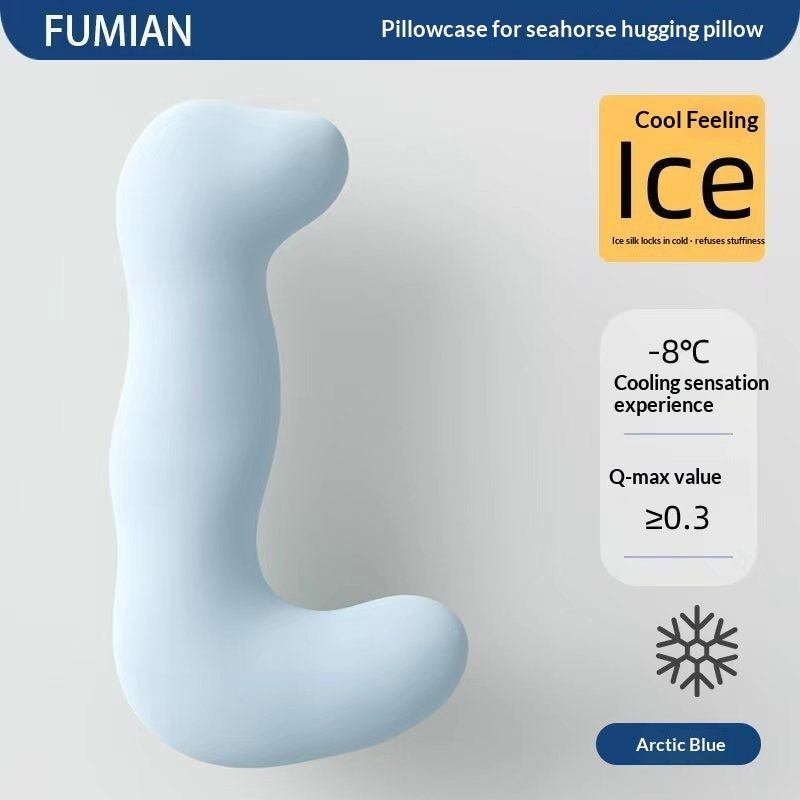 Long Body Pillow for Side Sleepers – Removable Washable Cover, Hollow Fiber Fill DreamTech