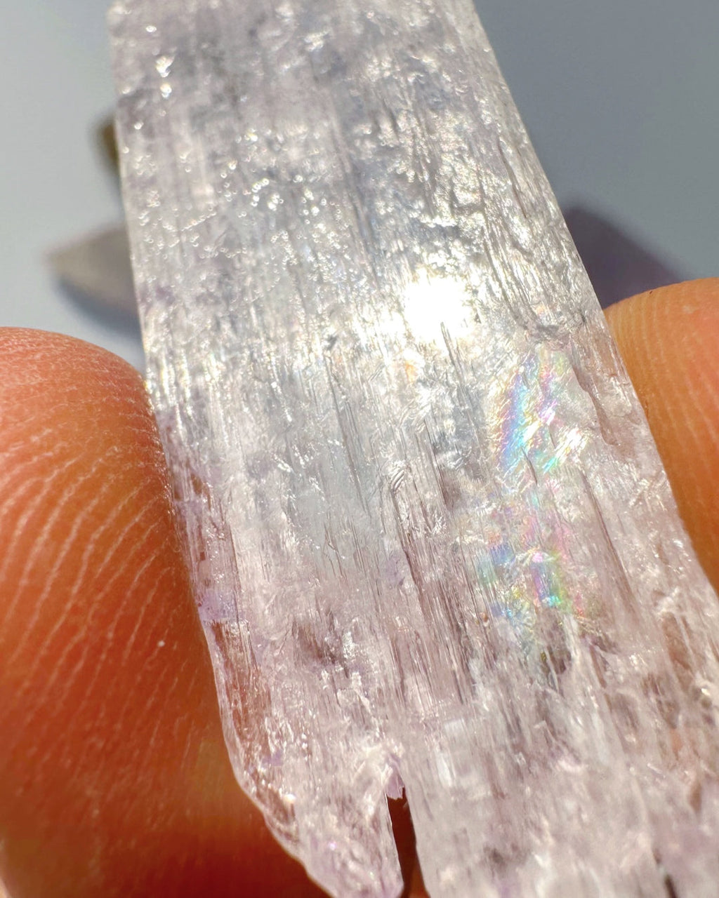 Raw Kunzite Baltic Mermaid