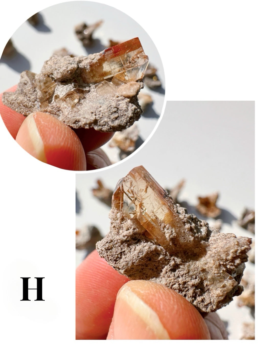 Natural Topaz from Zacatecas, Mexico Baltic Mermaid