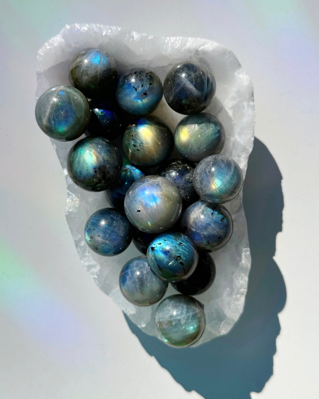 Labradorite Mini Spheres AAA Baltic Mermaid
