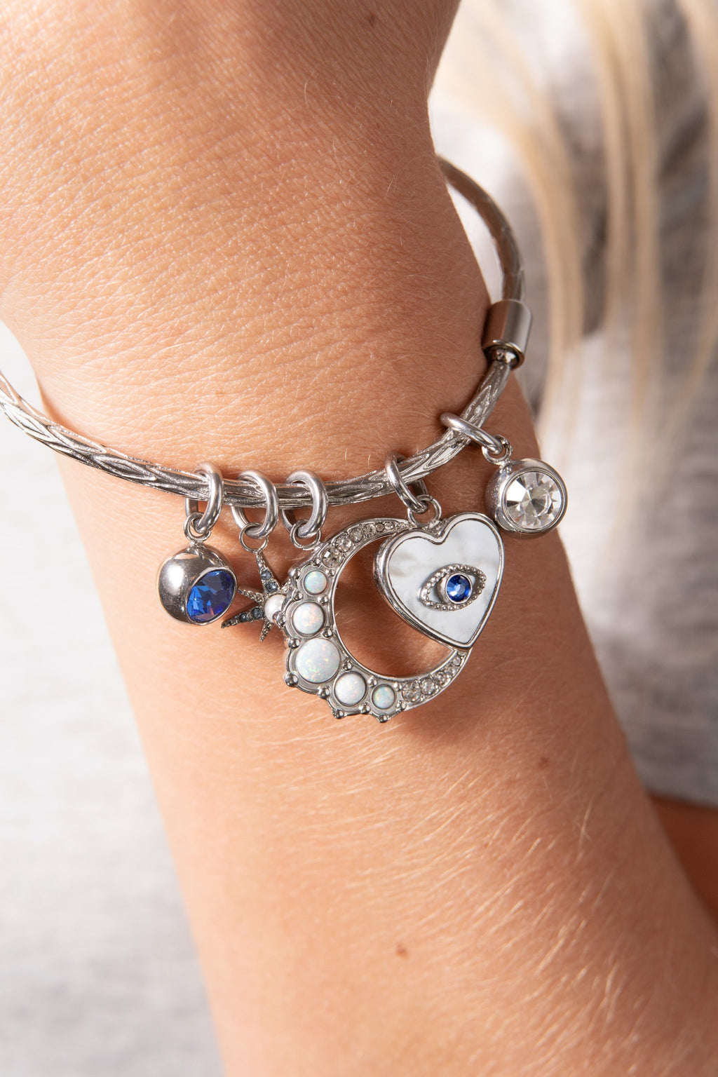 Opal Moon Interchangeable Charm ALEX AND ANI