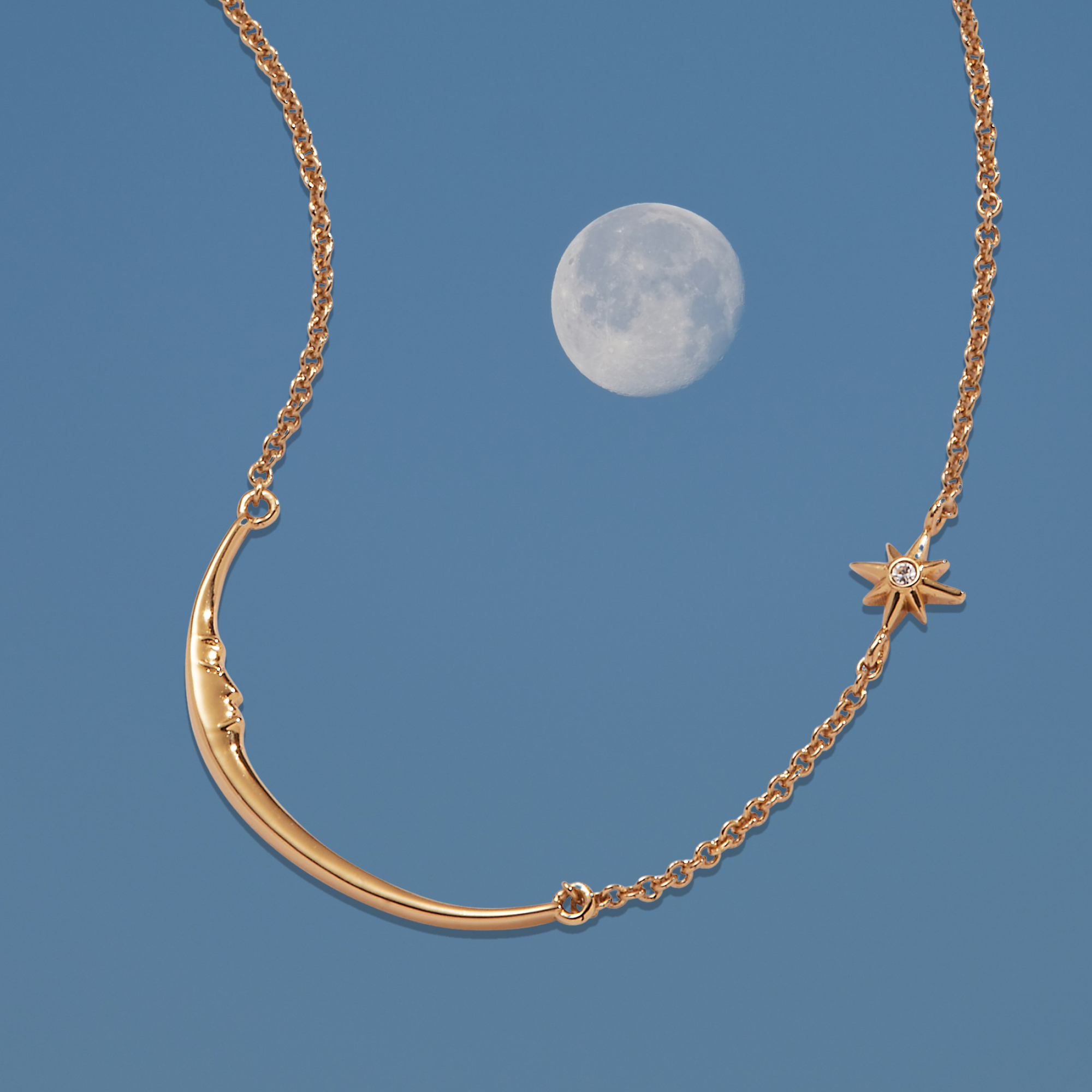 Crescent Moon Necklace ALEX AND ANI