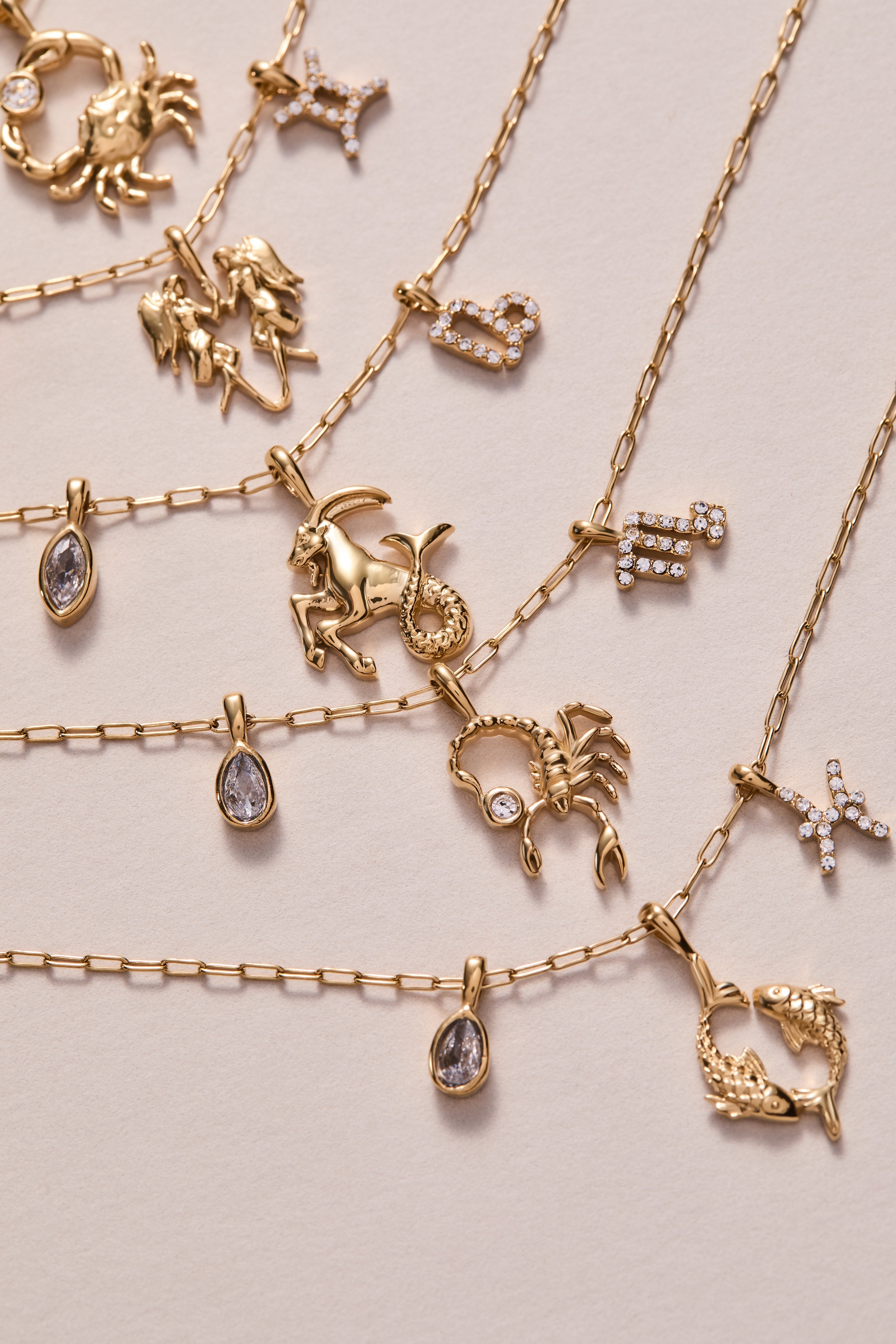 Scorpio Zodiac Charm Cluster Necklace ALEX AND ANI