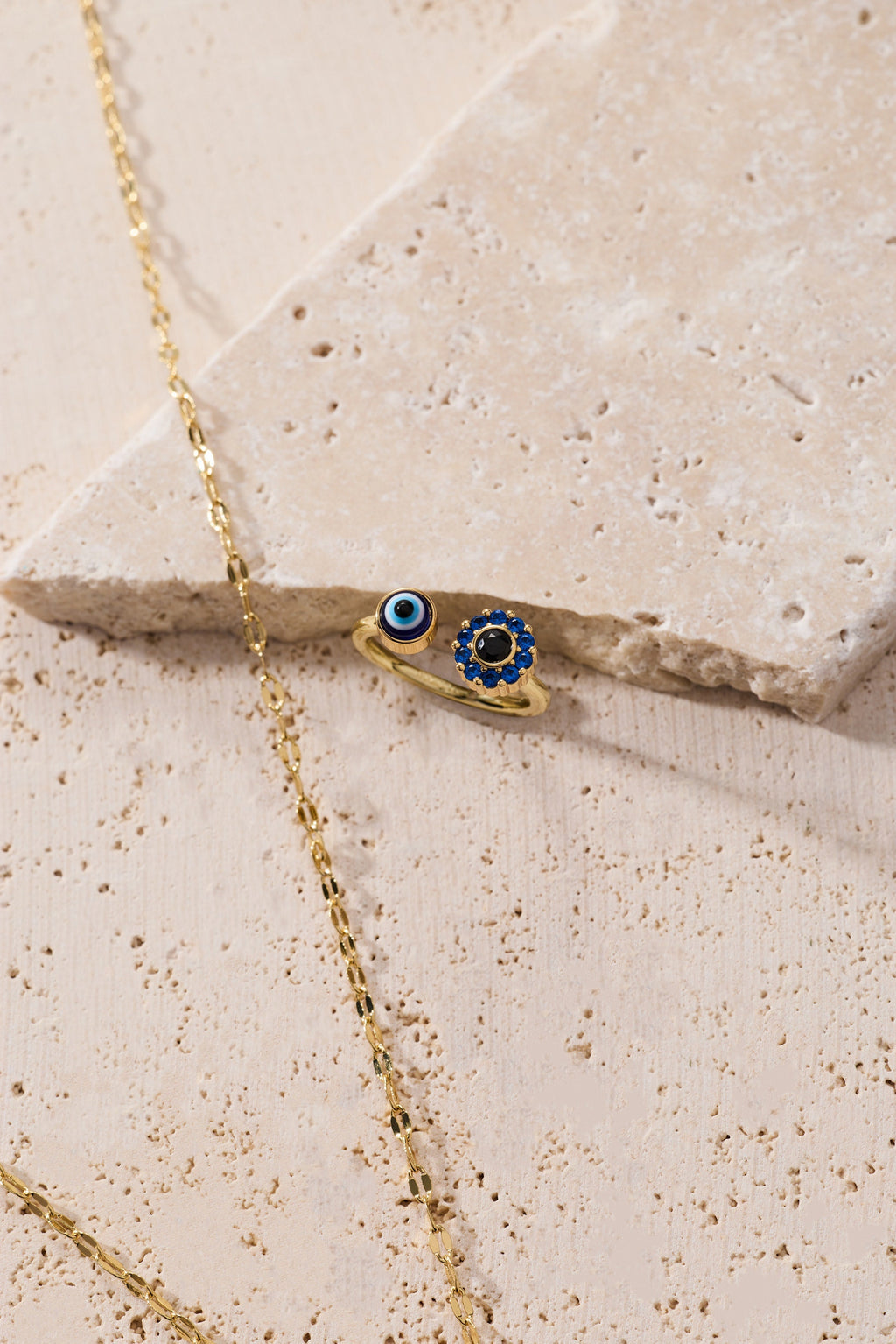 Evil Eye Fidget Spinner Ring ALEX AND ANI