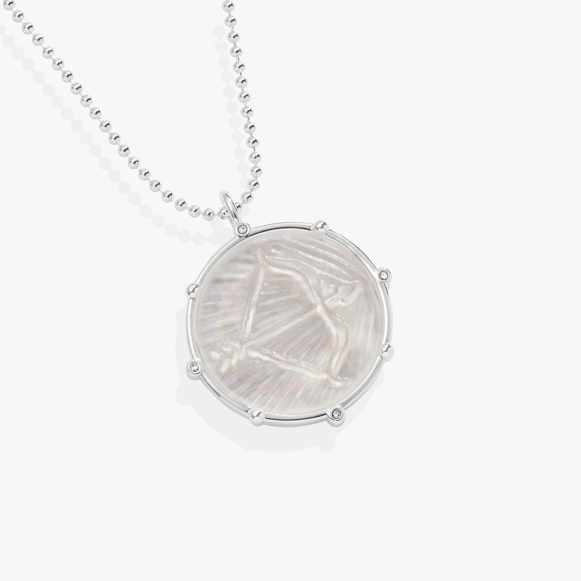 Sagittarius Zodiac Double-Sided Charm Necklace ALEX AND ANI