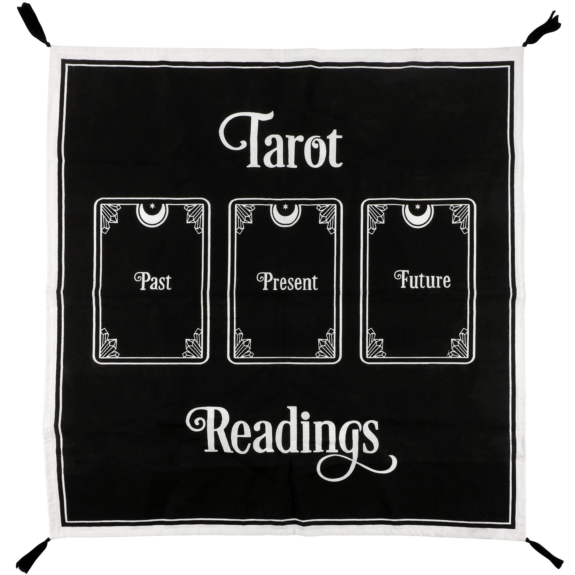 3-Card Tarot Spread Altar Cloth Enchanted Jewelry & Gifts