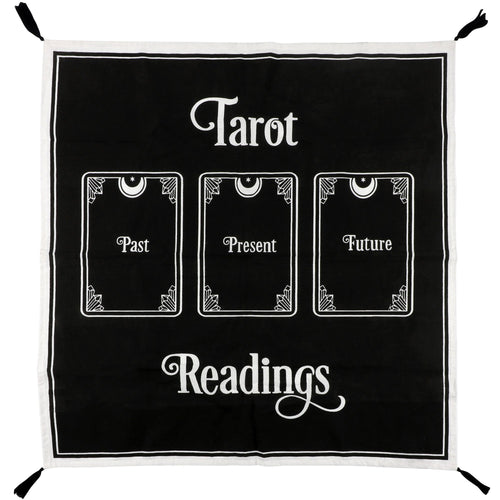 3-Card Tarot Spread Altar Cloth Enchanted Jewelry & Gifts