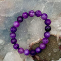 Amethyst Crystal Beaded Bracelet for Calm and Healing Crystal Destiny