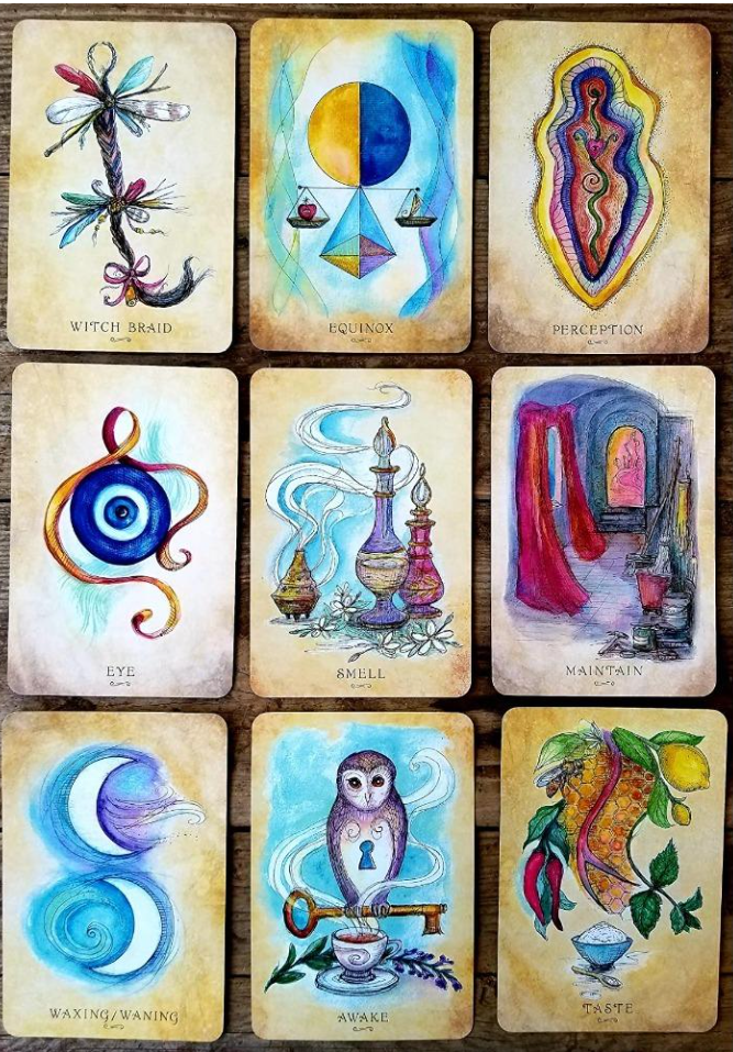 Anatomy Of A Witch Oracle Green Witch Creations