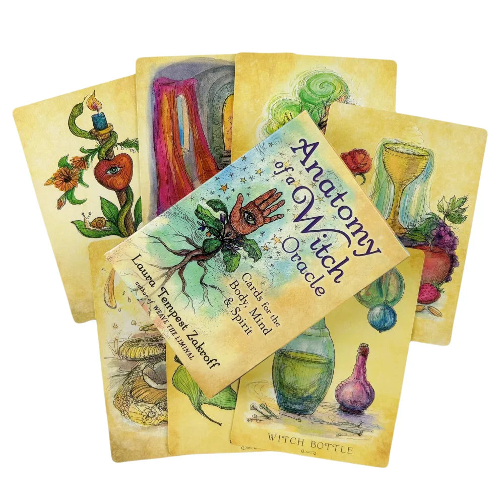 Anatomy Of A Witch Oracle Green Witch Creations