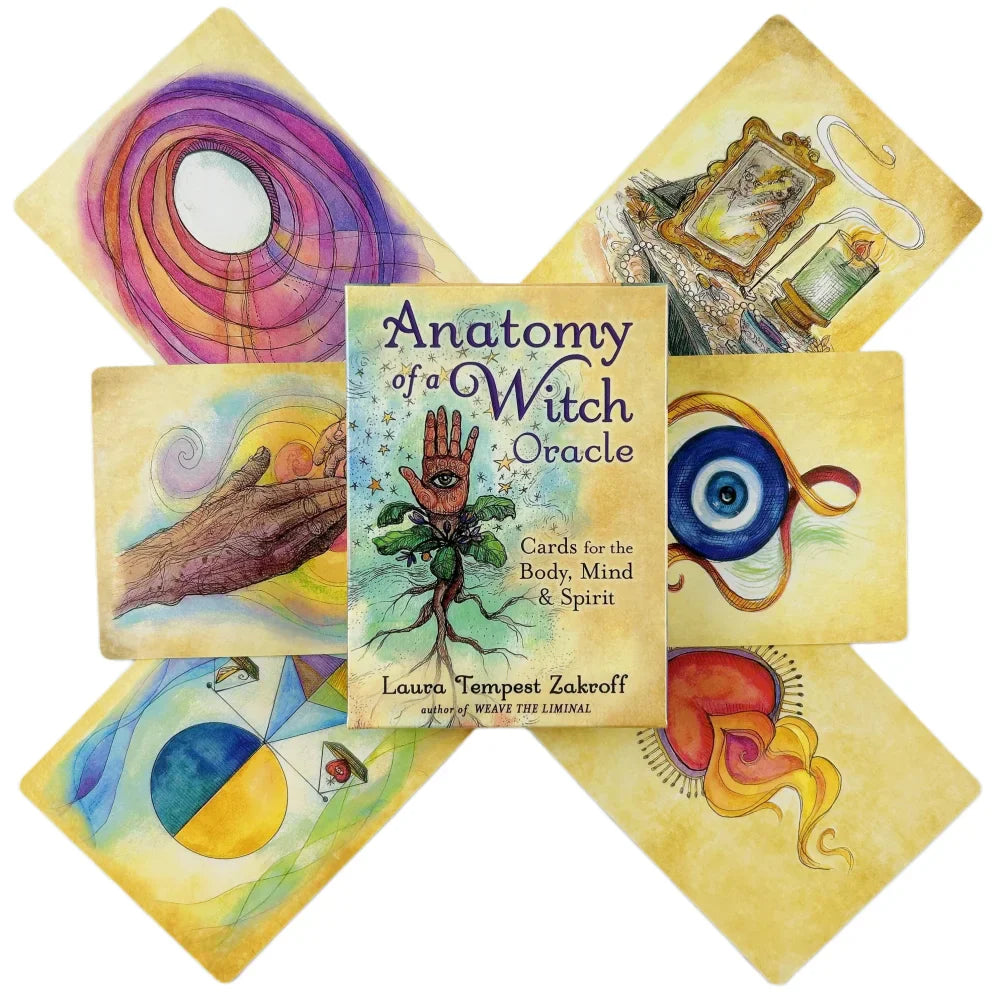 Anatomy Of A Witch Oracle Green Witch Creations