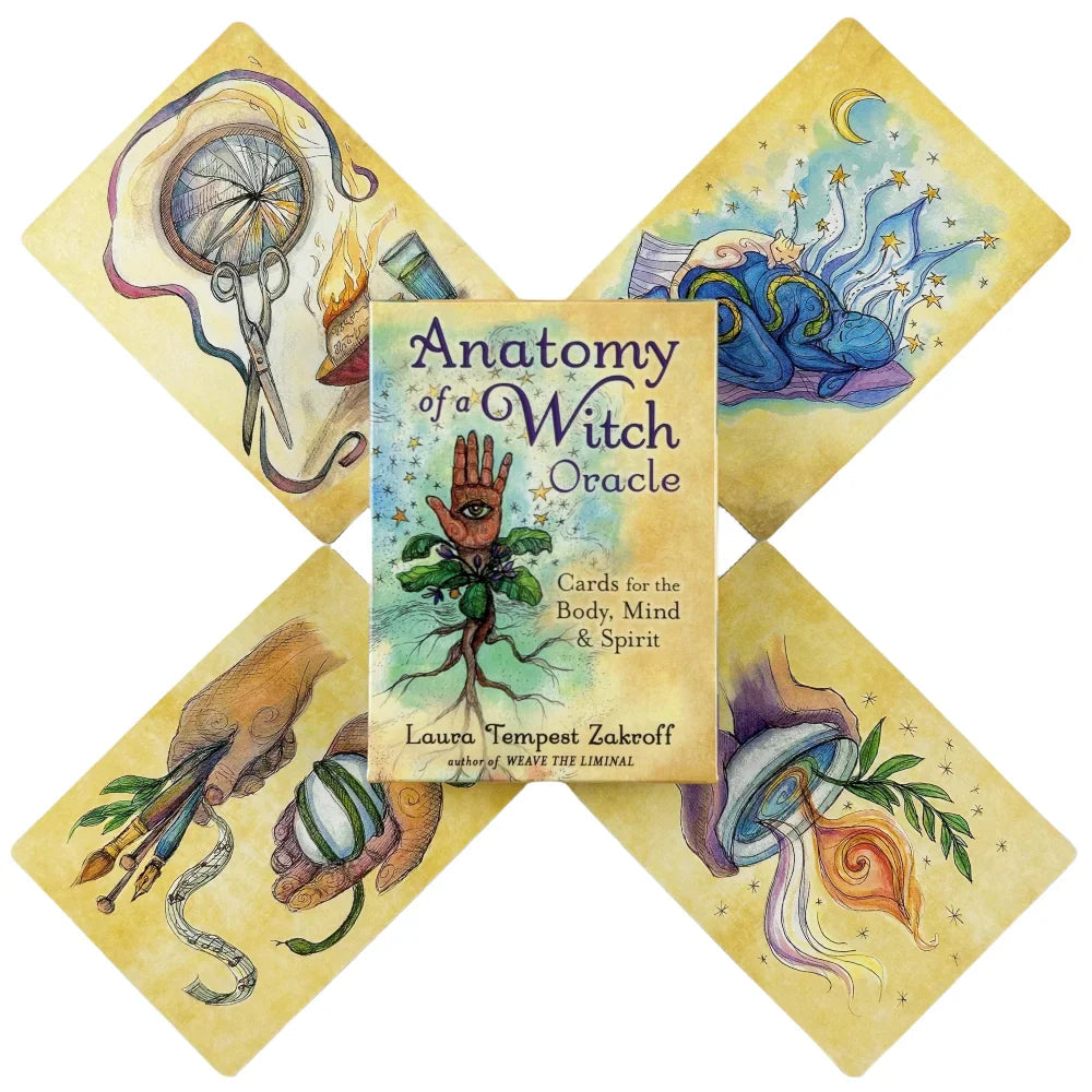 Anatomy Of A Witch Oracle Green Witch Creations