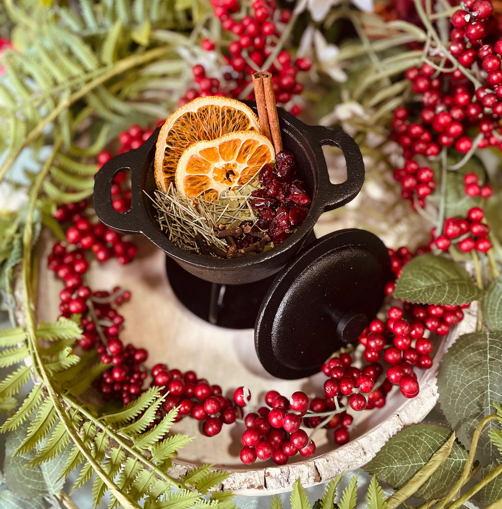 Winter Solstice Simmer Pot Sage & Stone Apothecary