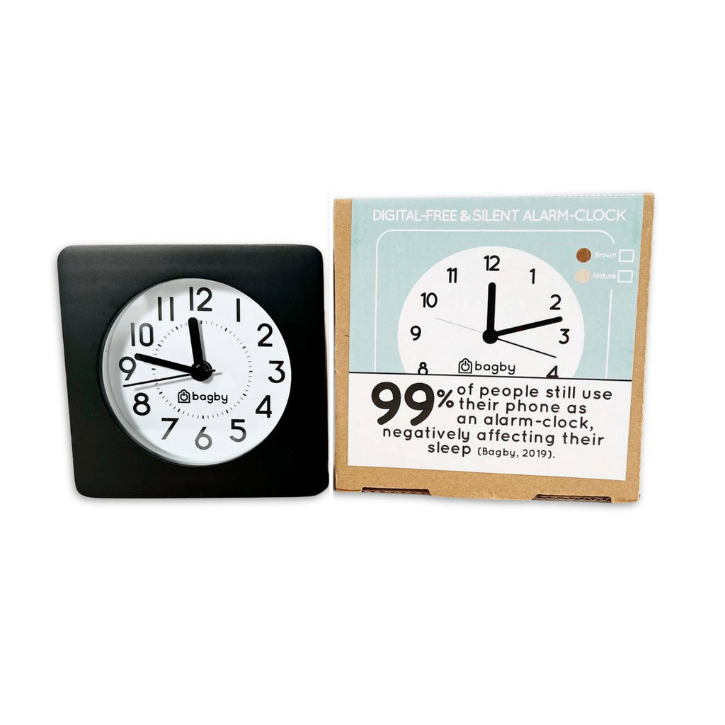 Bagby CLASSIC - Silent Alarm Clock Bagby
