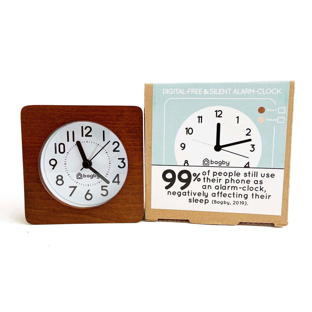 Bagby CLASSIC - Silent Alarm Clock Bagby