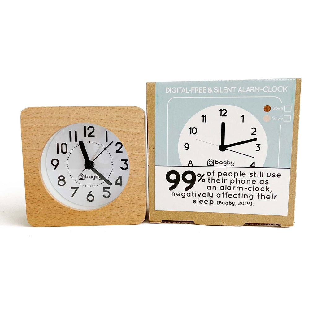 Bagby CLASSIC - Silent Alarm Clock Bagby