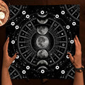Moon Phase Altar Cloth Green Witch Creations