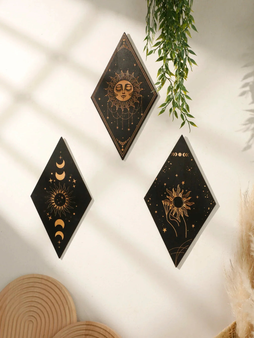 Wood Witchy Wall Plaques Green Witch Creations