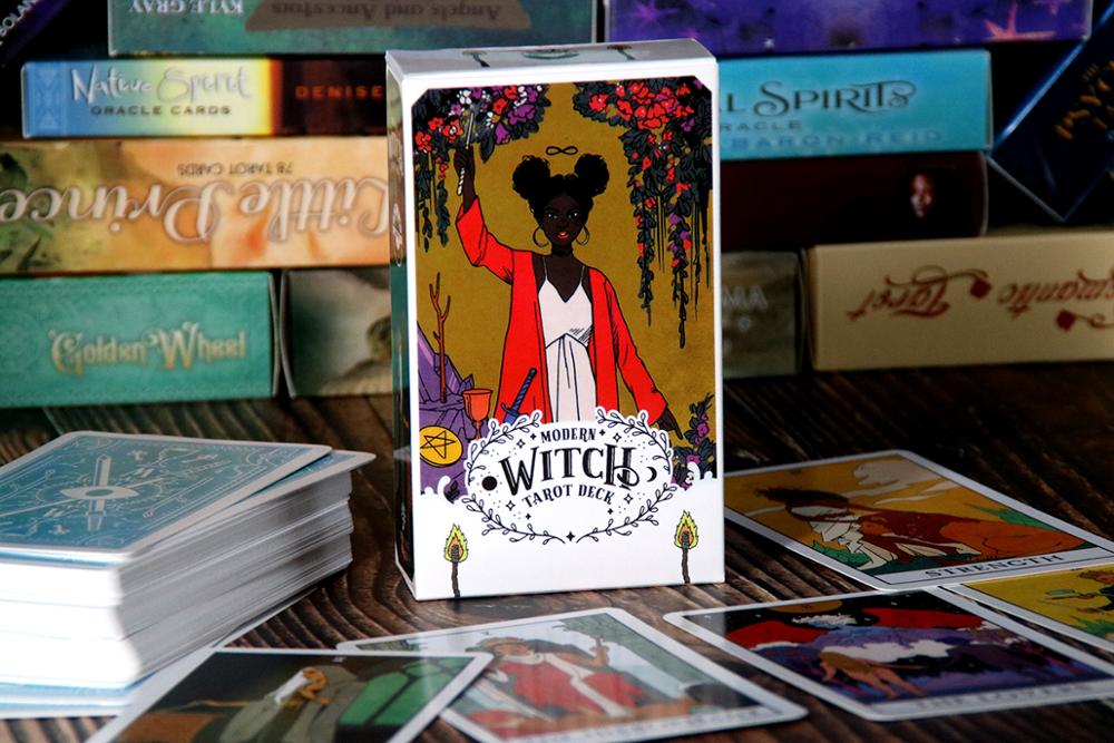 Modern Witch Tarot Deck Green Witch Creations