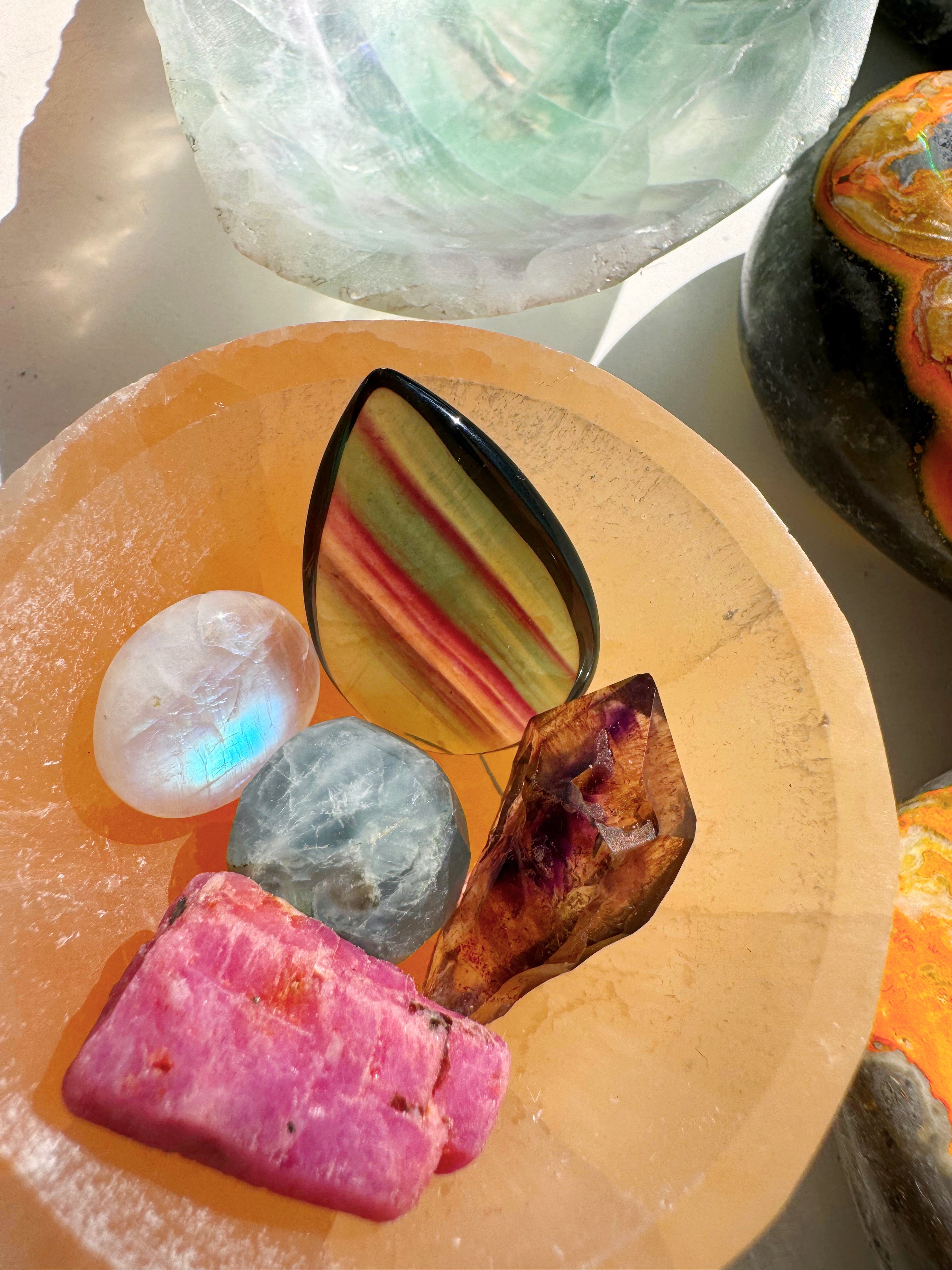 Creative Crystal Energy Gems Set Baltic Mermaid