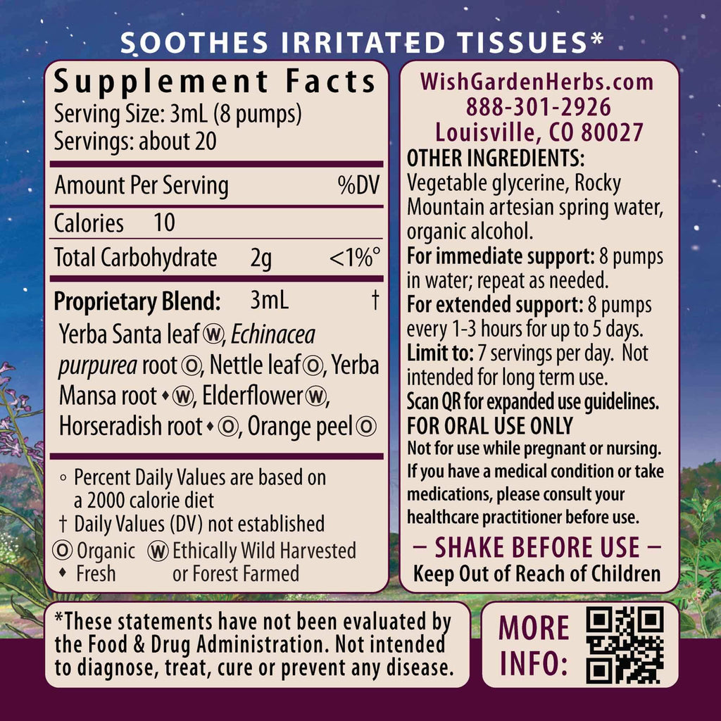 Kick-Ass Allergy & Sinus, Soother WishGarden Herbs