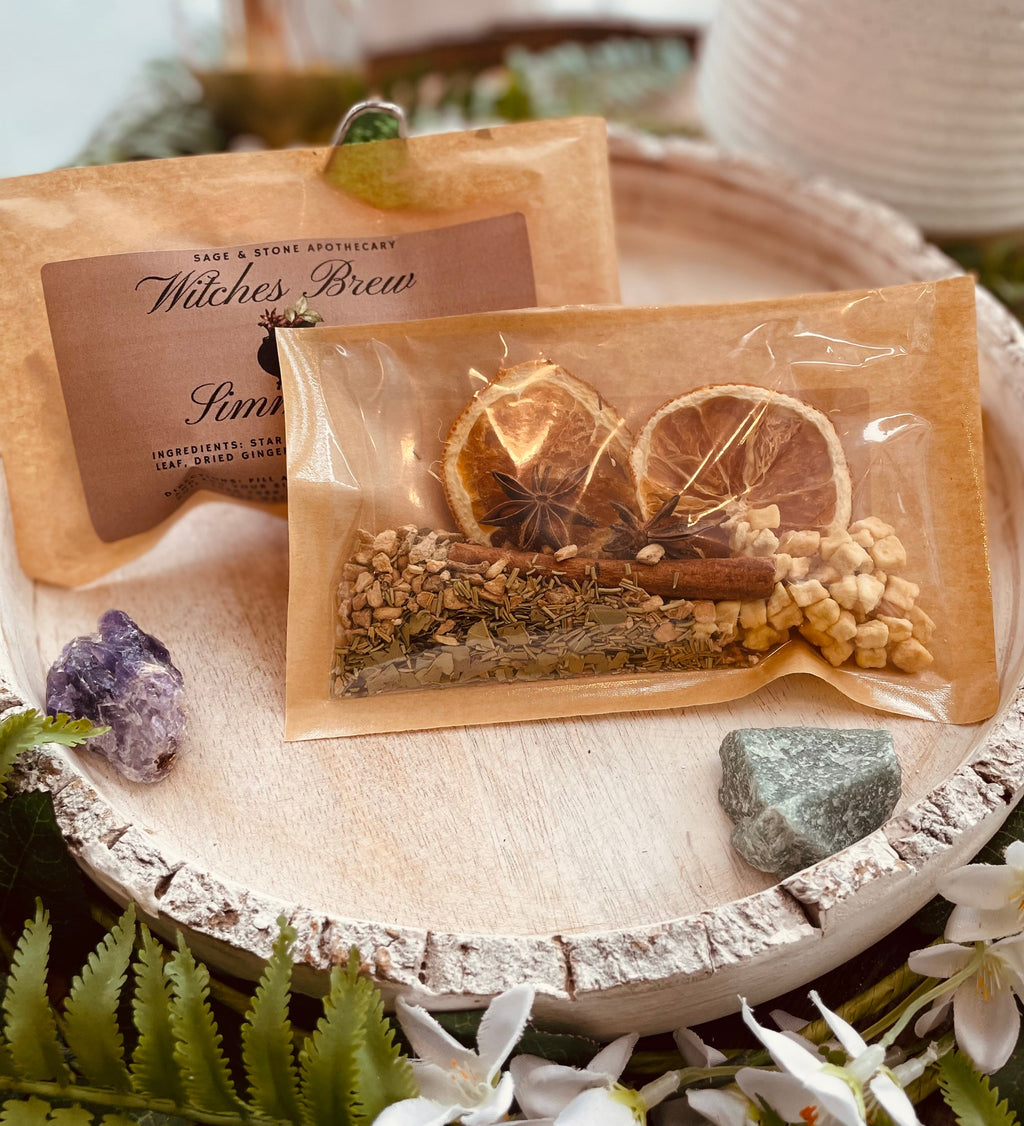 Witches Brew Simmer Pot Sage & Stone Apothecary