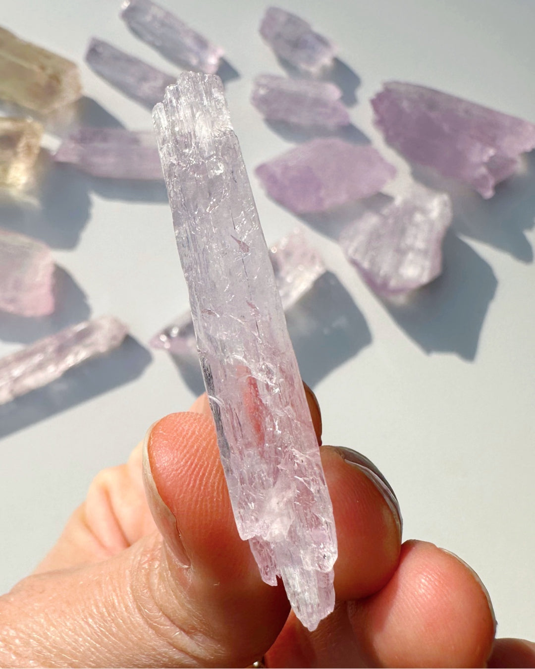 Raw Kunzite Baltic Mermaid