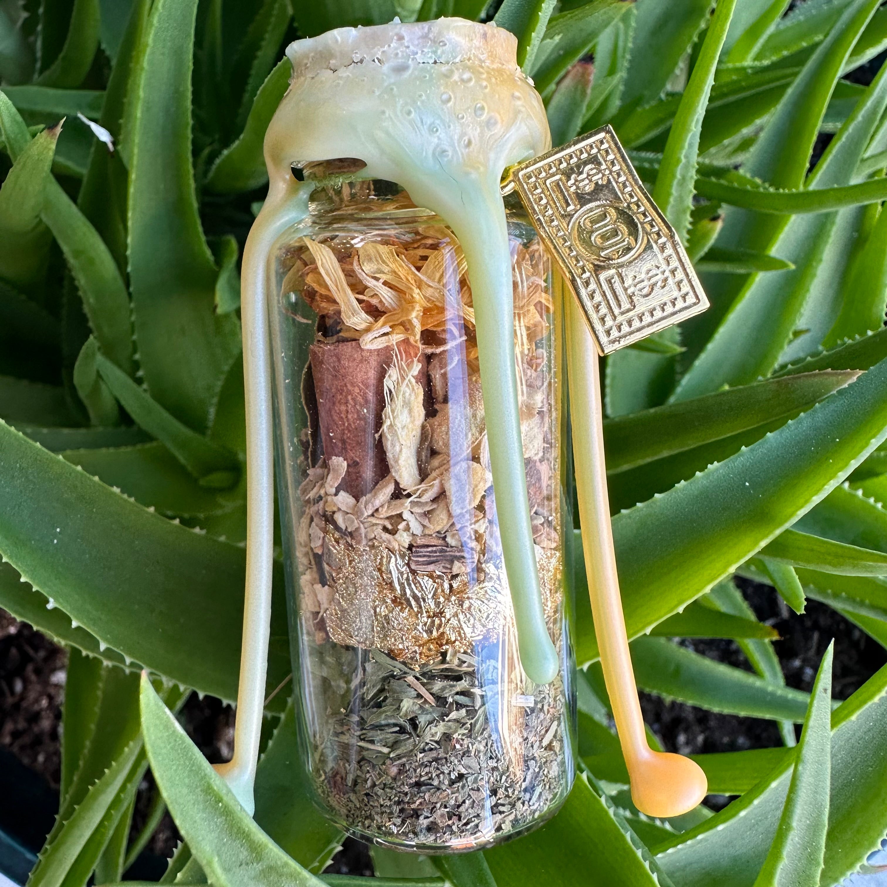 Money Spell Jars