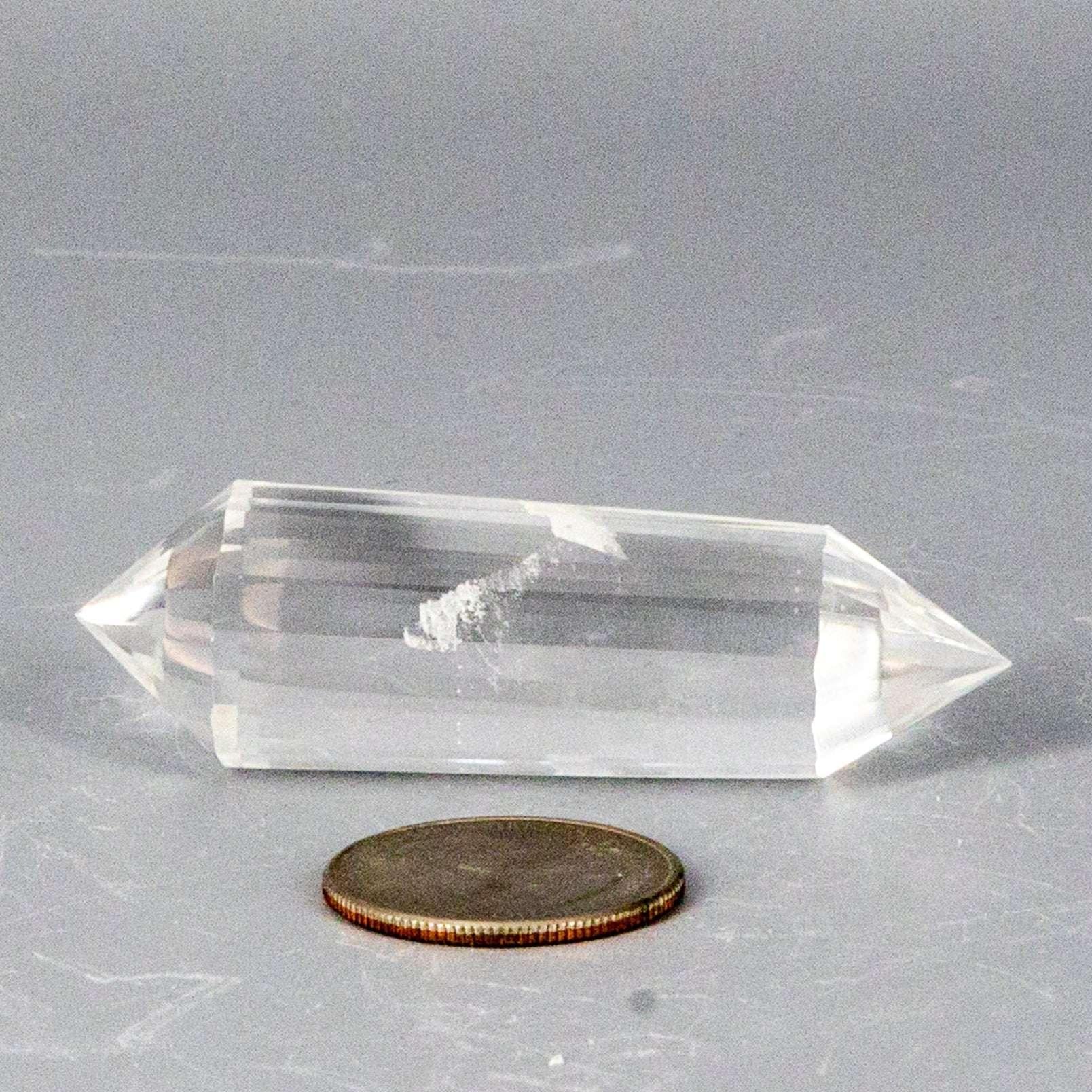 Clear Quartz Crystal 24-Faceted Vogel Wand Precision Crystal Destiny