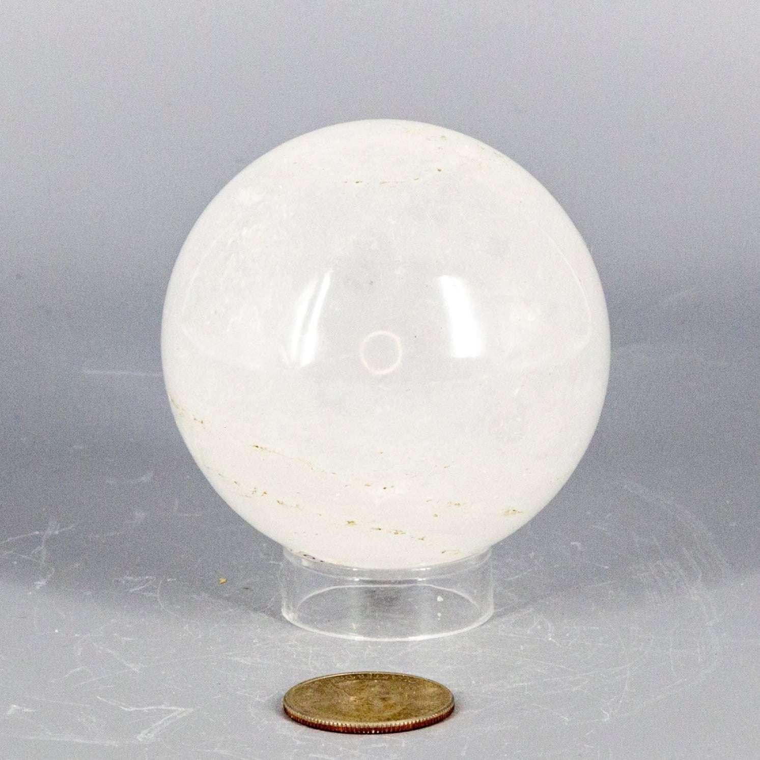 Clear Quartz Polished Crystal Sphere Universal Amplifier Crystal Destiny