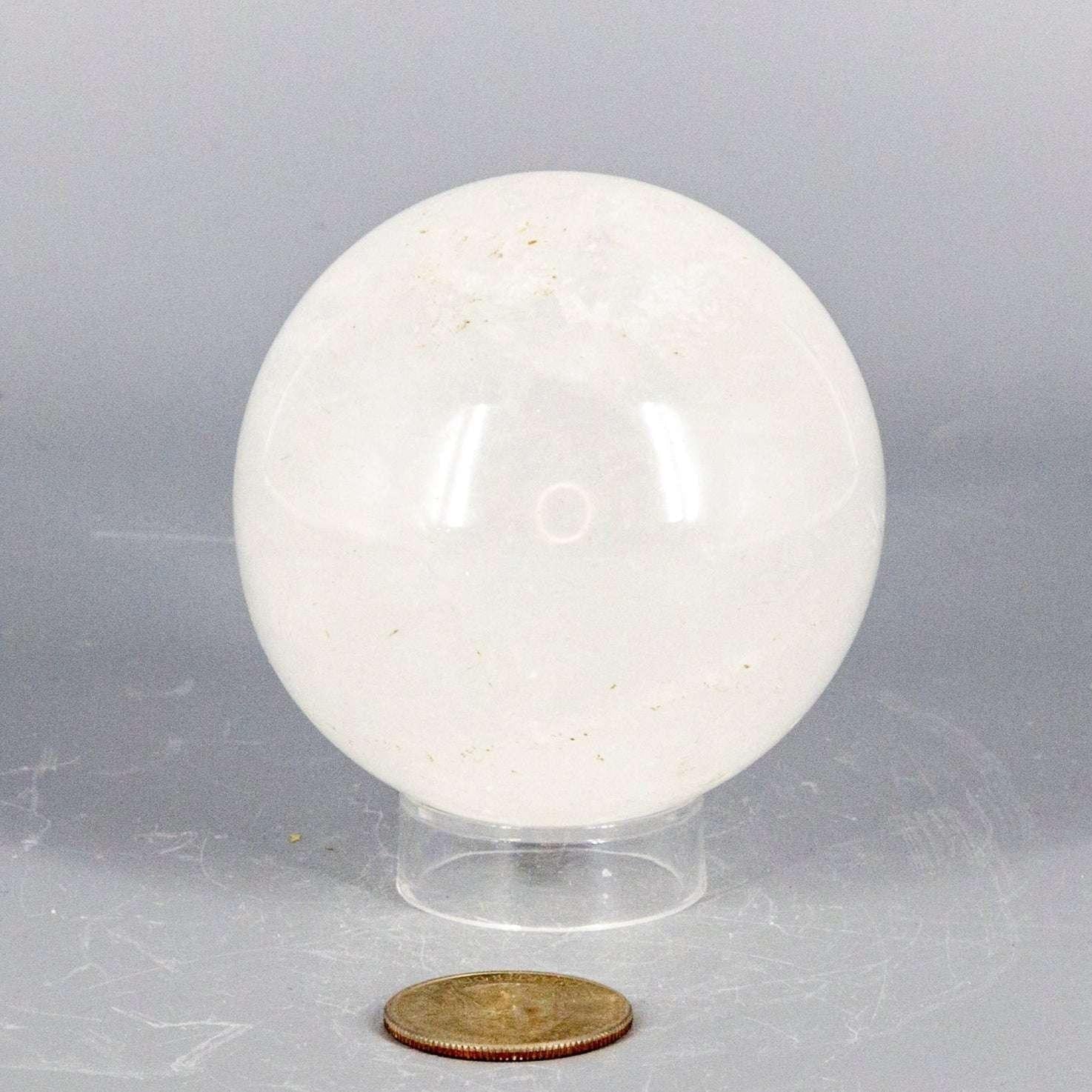 Clear Quartz Polished Crystal Sphere Universal Amplifier Crystal Destiny