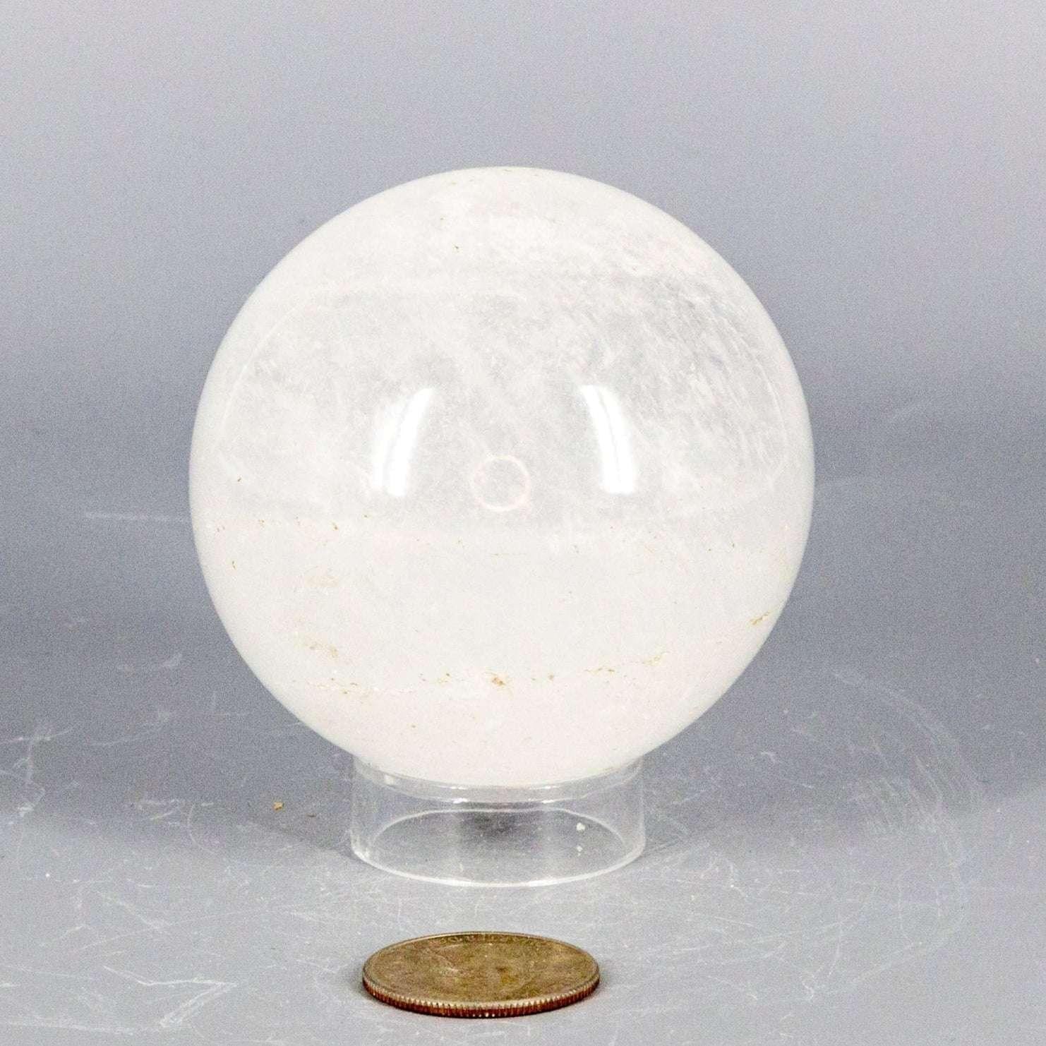 Clear Quartz Polished Crystal Sphere Universal Amplifier Crystal Destiny