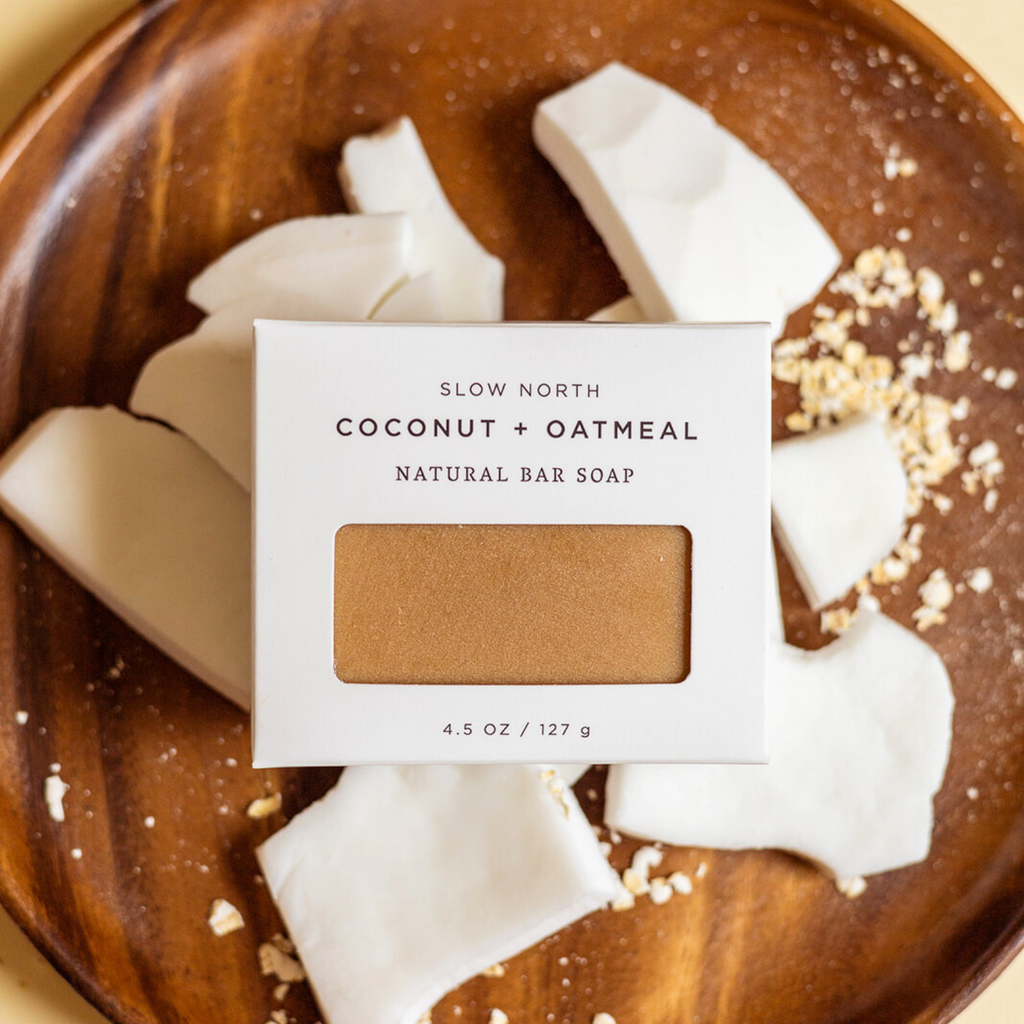 Coconut + Oatmeal - Natural Bar Soap Slow North