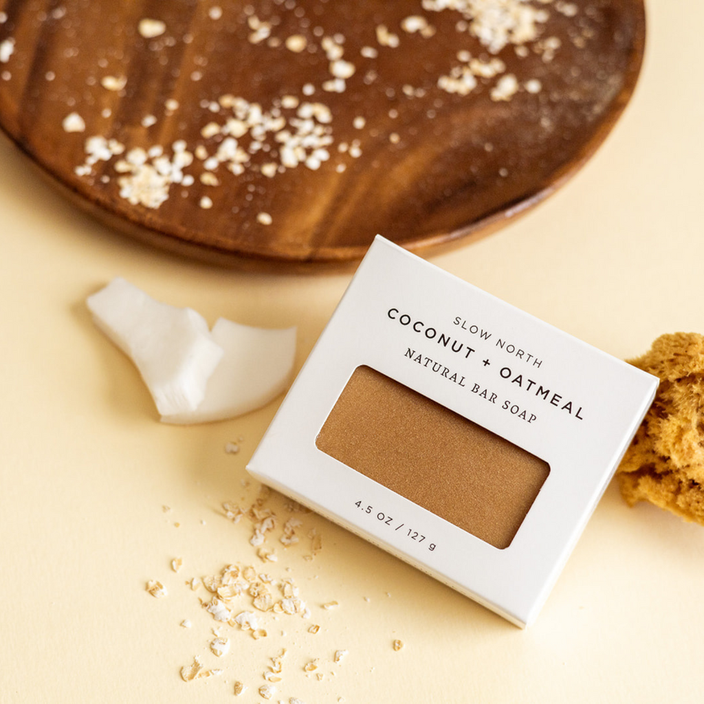 Coconut + Oatmeal - Natural Bar Soap Slow North
