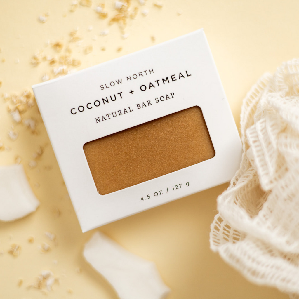 Coconut + Oatmeal - Natural Bar Soap Slow North