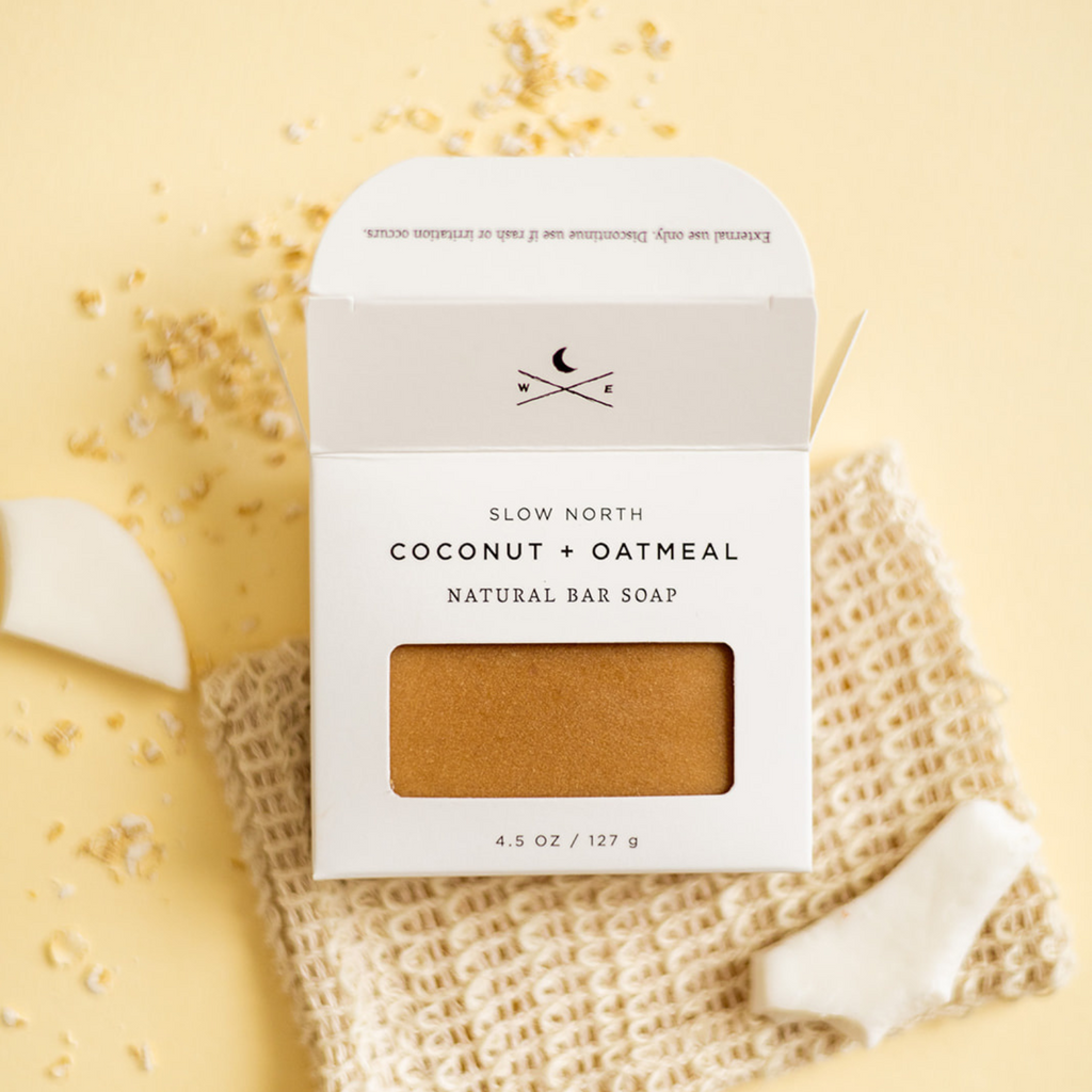 Coconut + Oatmeal - Natural Bar Soap Slow North