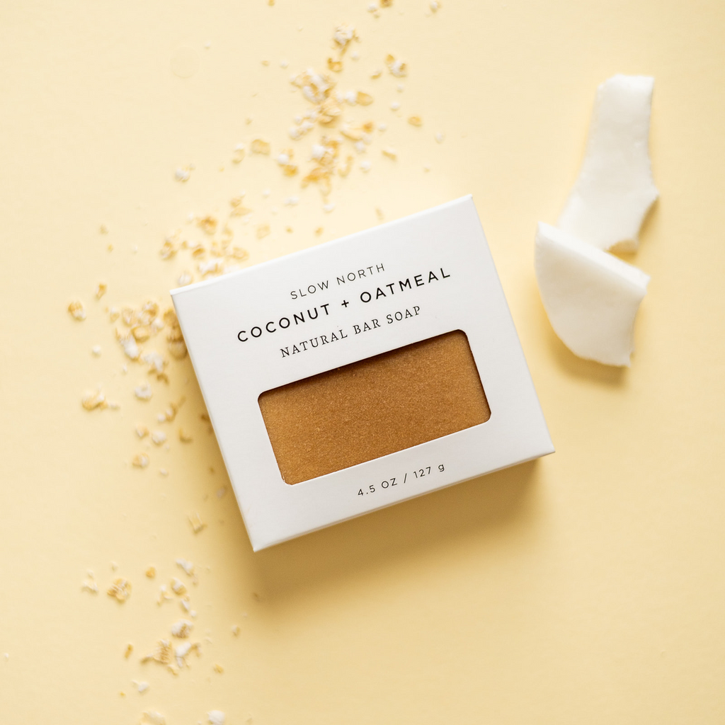 Coconut + Oatmeal - Natural Bar Soap Slow North