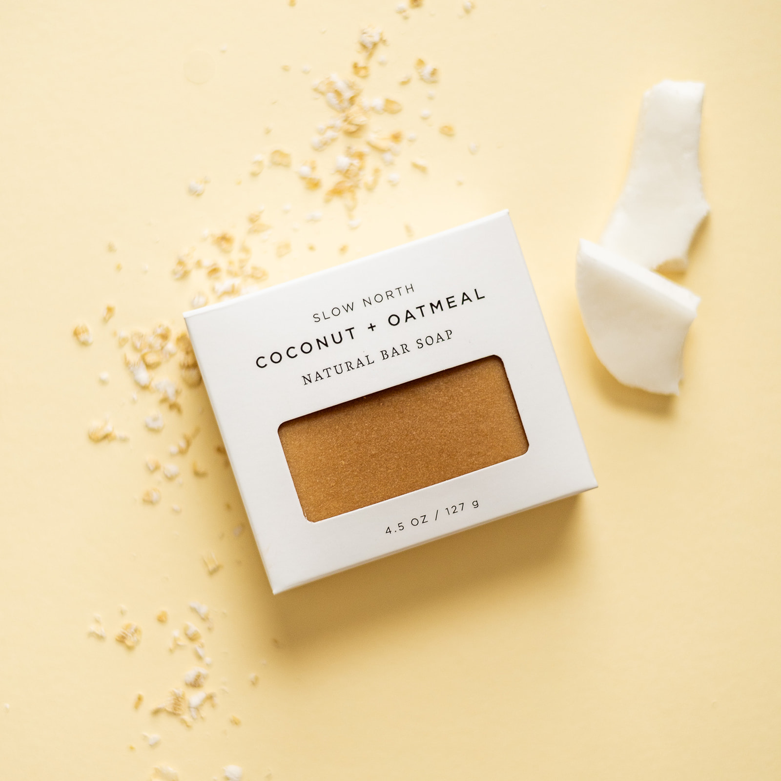 Coconut + Oatmeal - Natural Bar Soap Slow North