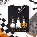 Cute Halloween Geese Spooky Season Parade Edition Limited Release Exclusive Comfort Colors Tee Refinery No. 1