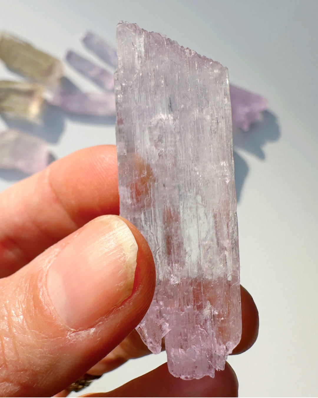 Raw Kunzite Baltic Mermaid