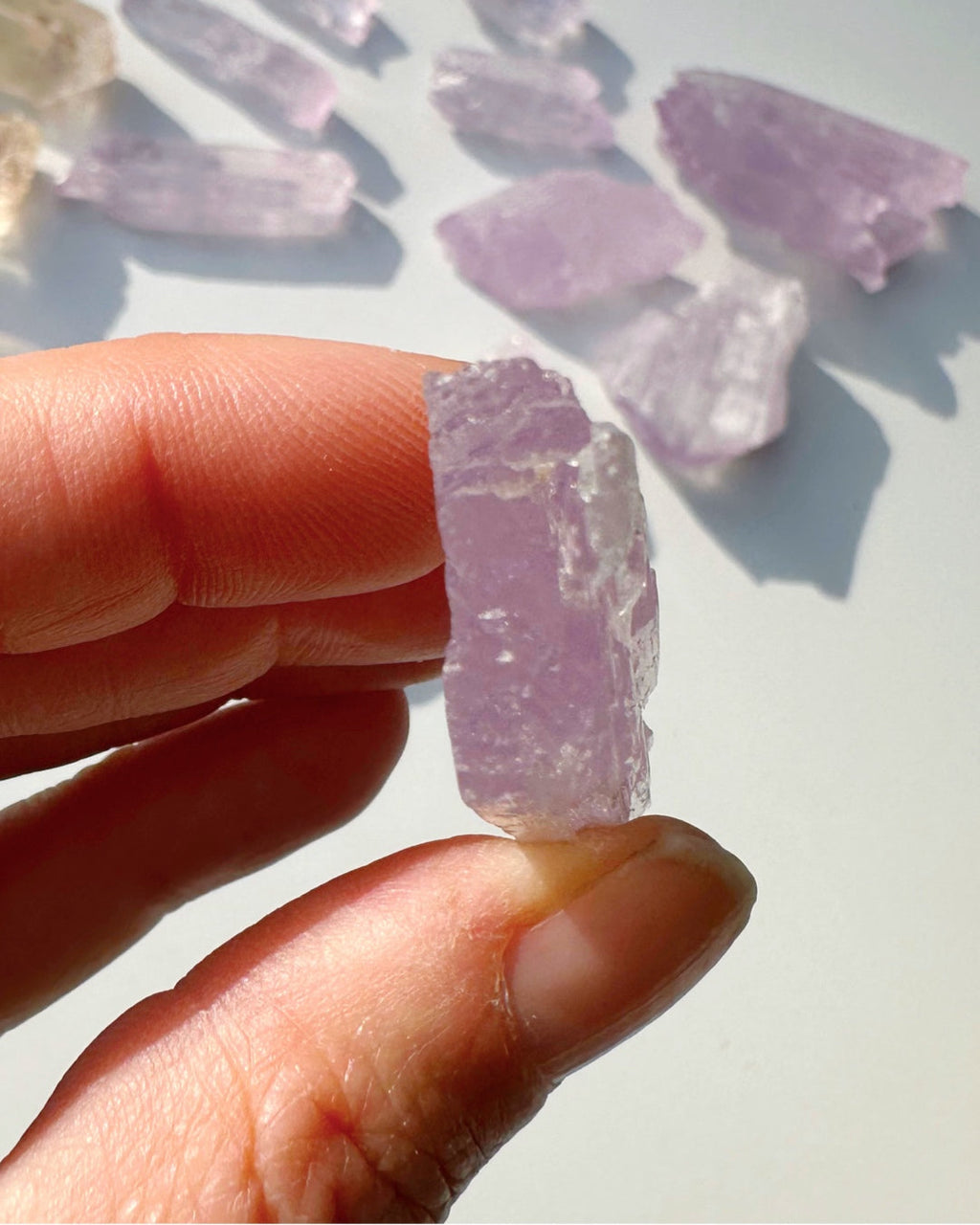 Raw Kunzite Baltic Mermaid