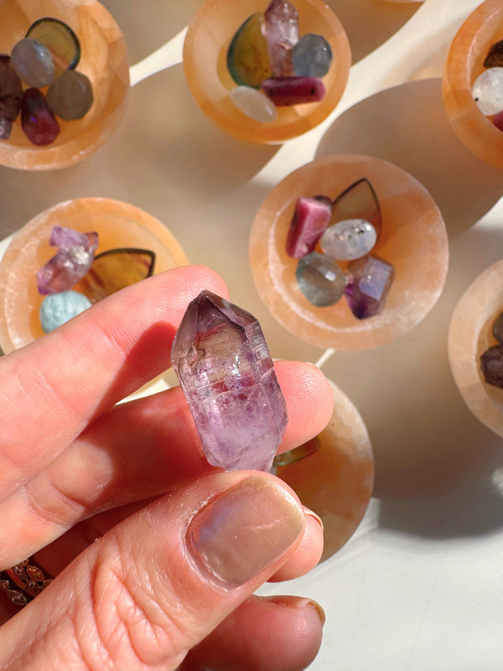 Creative Crystal Energy Gems Set Baltic Mermaid